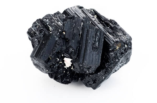 Black Tourmaline stone containing strong properties