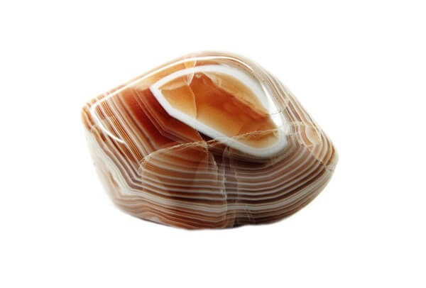 A single piece of Botswana Agate