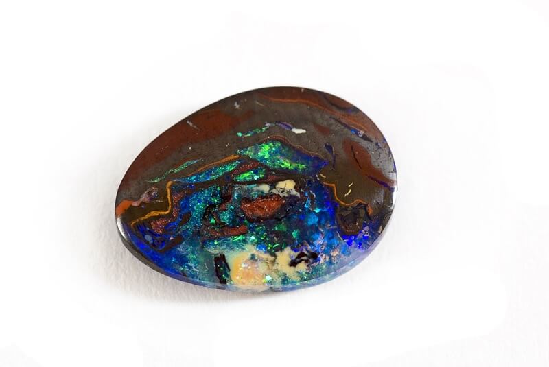 Polished Boulder Opal