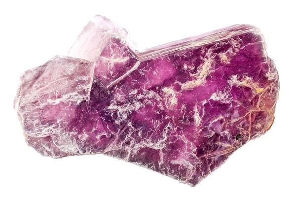 A bright Lepidolite crystal