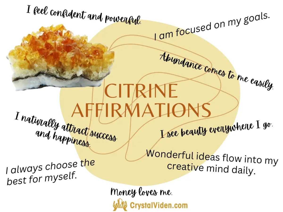 Citrine affirmations