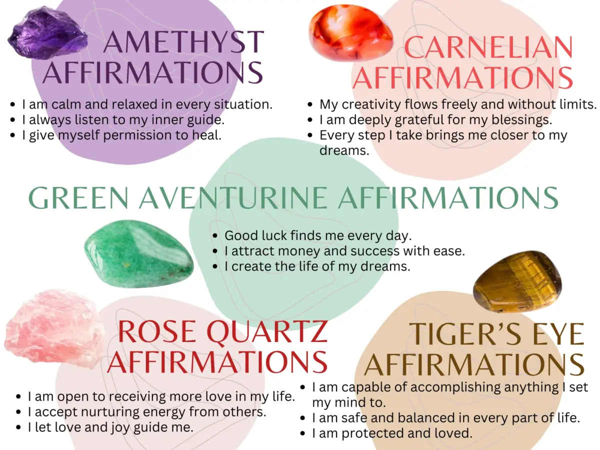 crystal affirmations