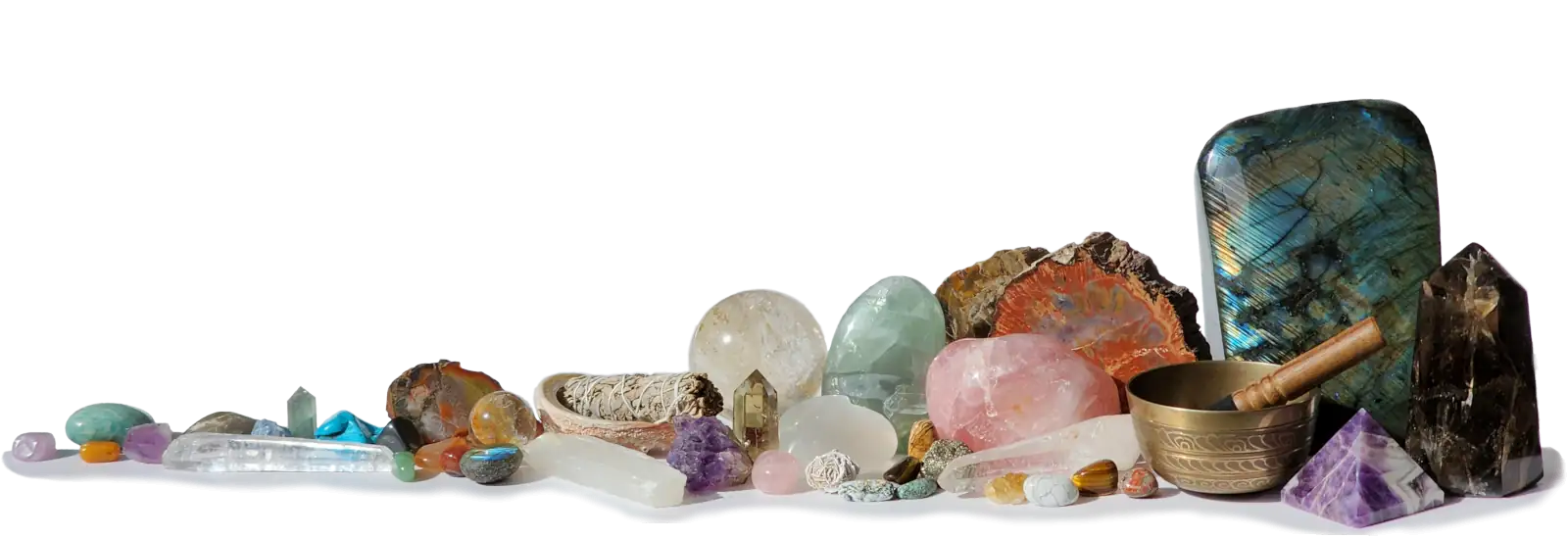 Crystal collection display