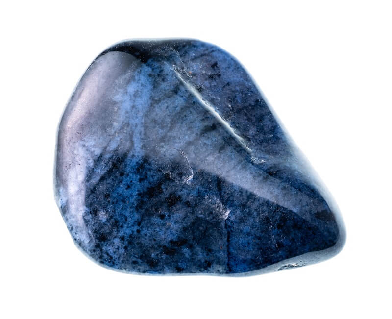 A small piece of Dumortierite