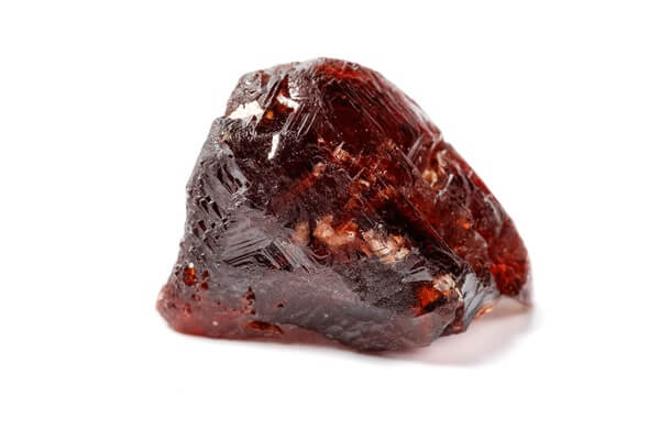 A red piece of Garnet