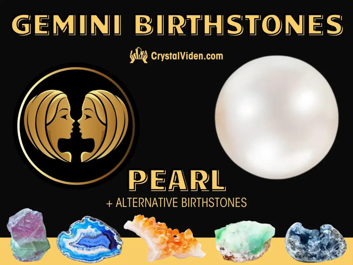 Pearl - Gemini birthstones and alternative birthstones