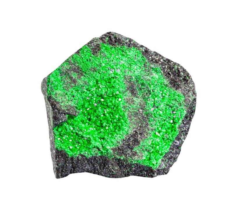 Raw Green Garnet