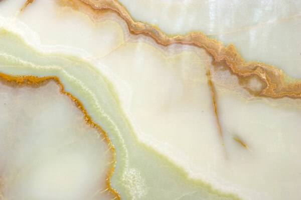 A close up view of Green Onyx