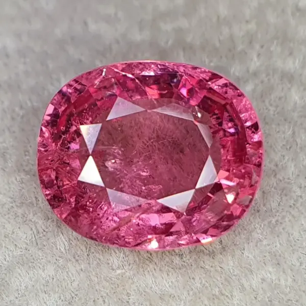 Hot Neon pink Mahenge Spinel from Tanzania