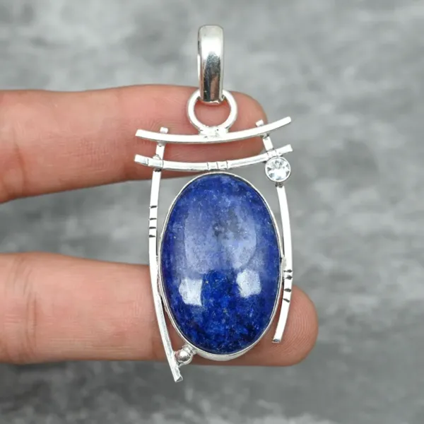 Lapis Lazuli Handmade Oval Pendant