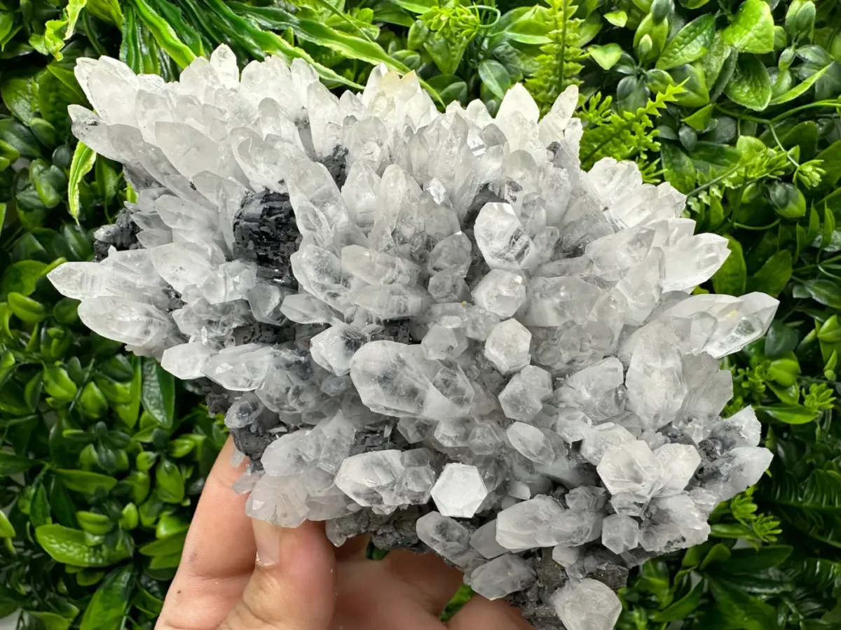 Large Milky Quartz Cluster