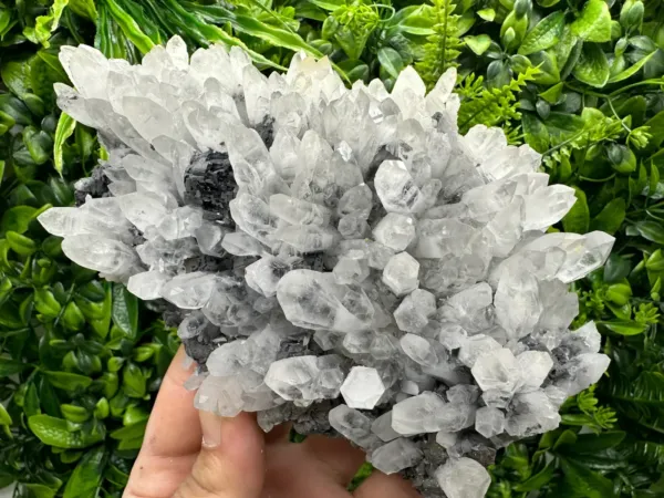 Large Milky Quartz Cluster
