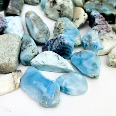 Larimar Tumbled Stones
