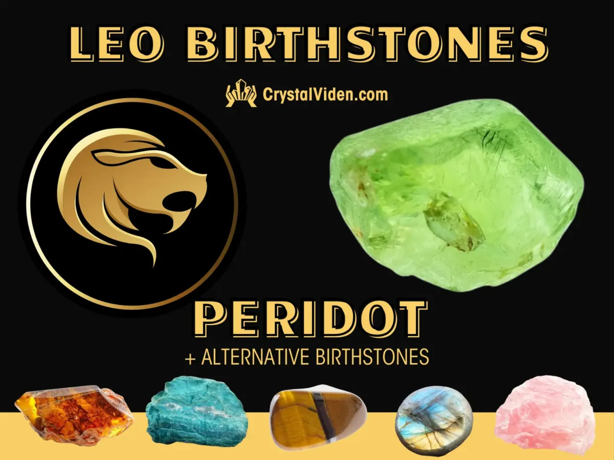 Peridot - Leo birthstones and alternative birthstones