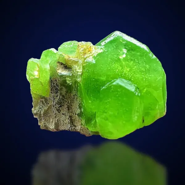 Lustrous Raw Peridot Cluster