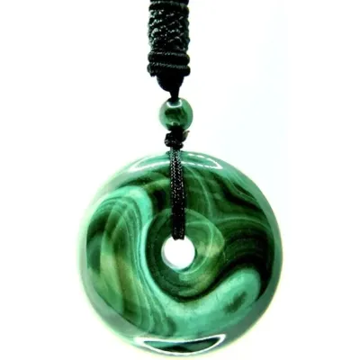Malachite Pendant Necklace