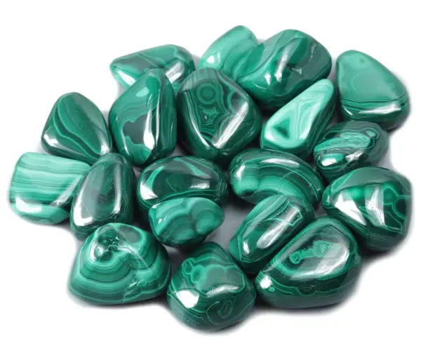 Malachite Tumbled Stones