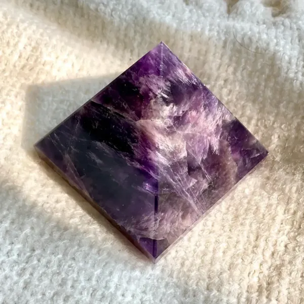 Natural Amethyst Pyramid