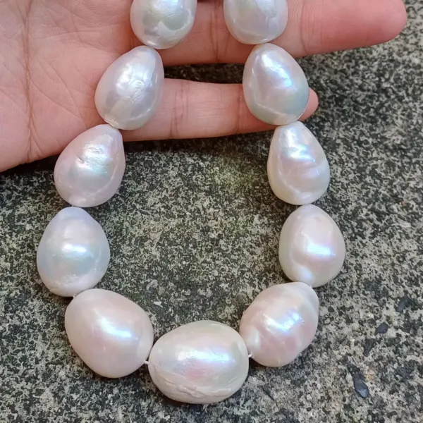 Super Large Natural Drop Baroque Pearls