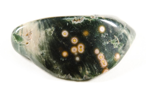 An Ocean Jasper stone with various colors