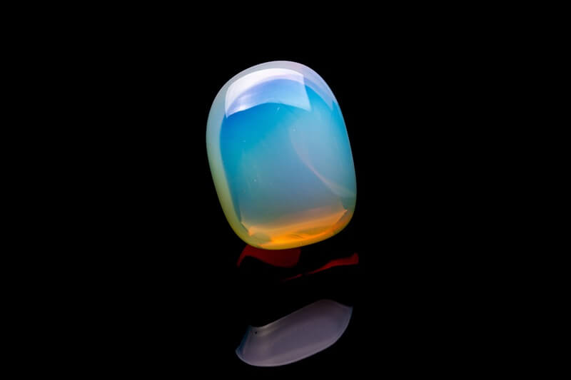 One bright and polished piece of Opalite