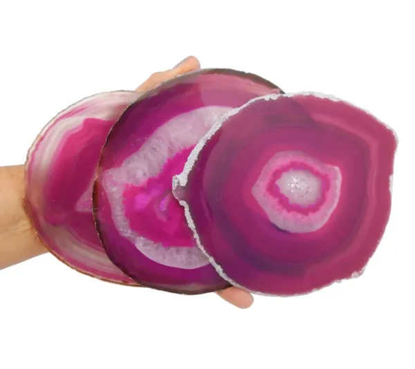 Pink Agate Slice
