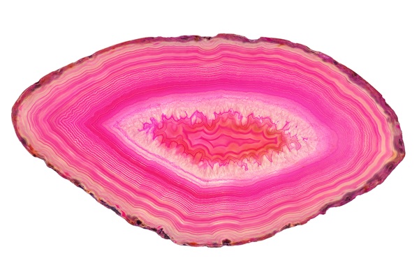 A Pink Agate slice