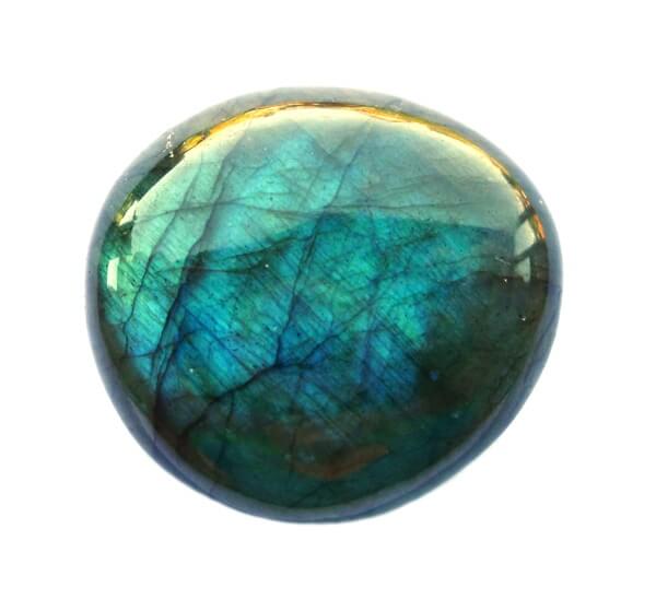 Polished piece of Labradorite