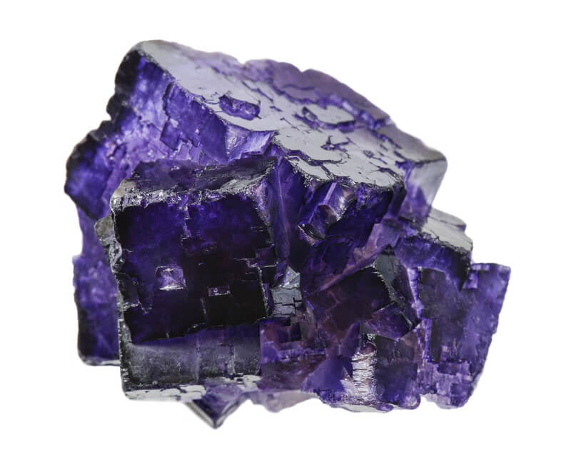 One Purple Fluorite stone