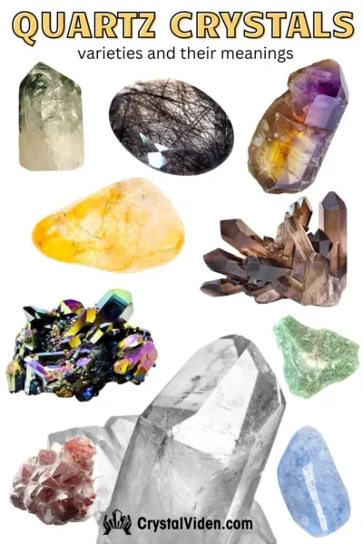 Various Quartz Crystals stones