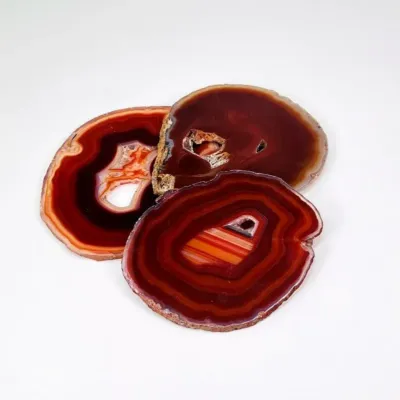 Red Agate Slices