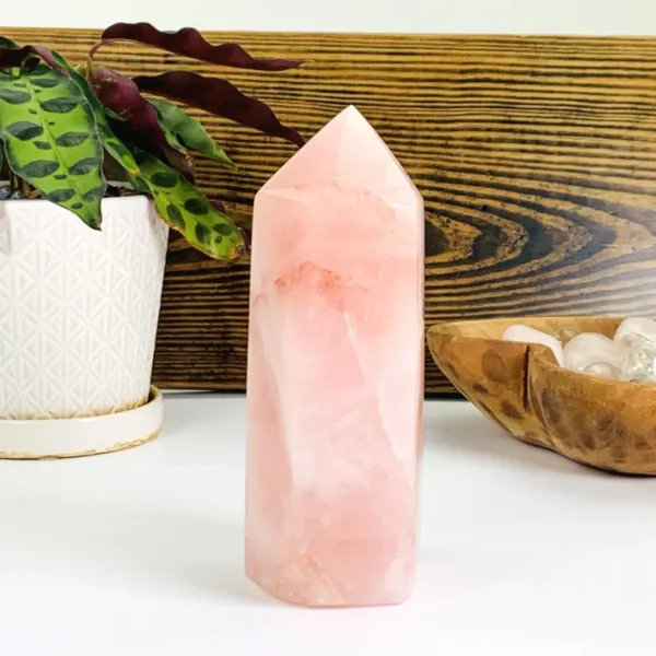 Rose Quartz Polished Tower