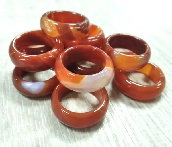 Sardonyx Unisex Rings