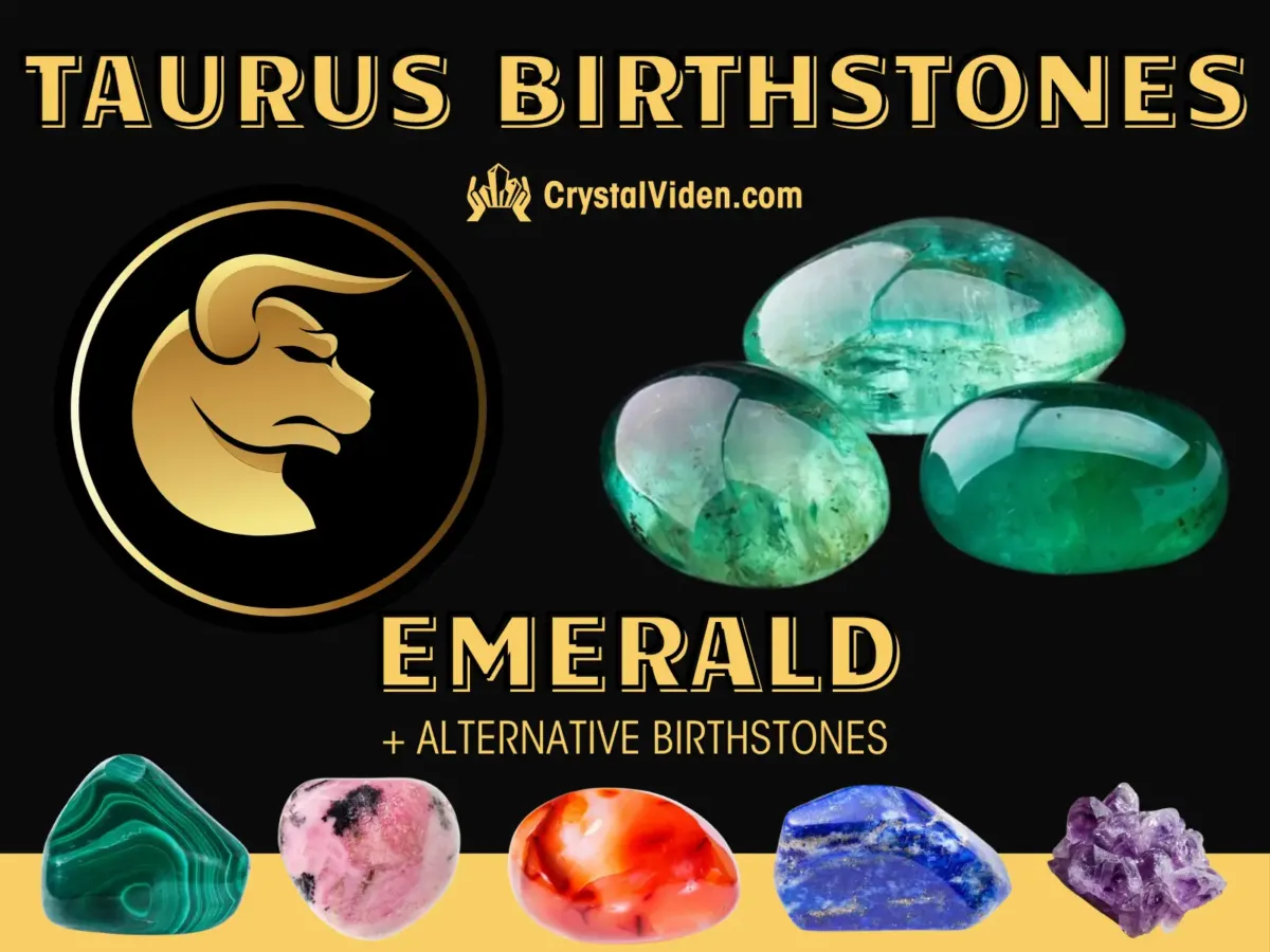 Emerald - Taurus birthstones and alternative birthstones