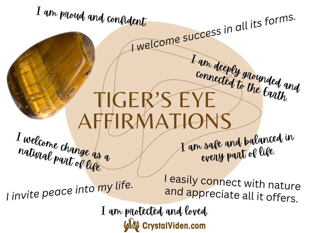 Tiger’s Eye Affirmations