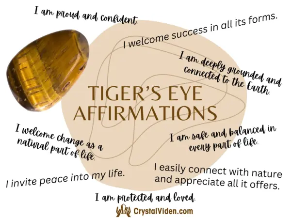 Tiger’s Eye Affirmations