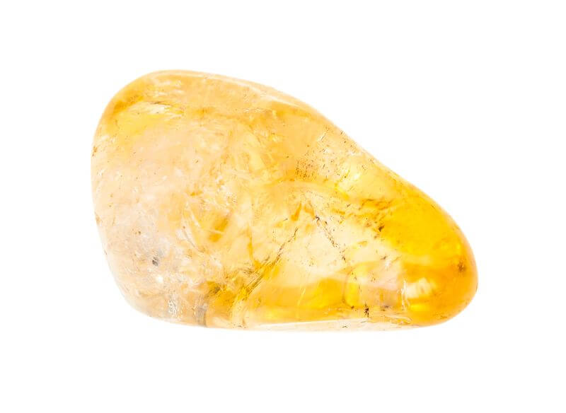 A piece of Yellow Quartz