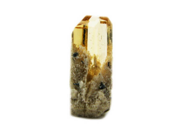 A shiny piece of Yellow Topaz